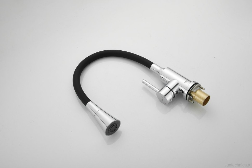 Смеситель для кухни BELZ B809 B74809 с гибким изливом, хром