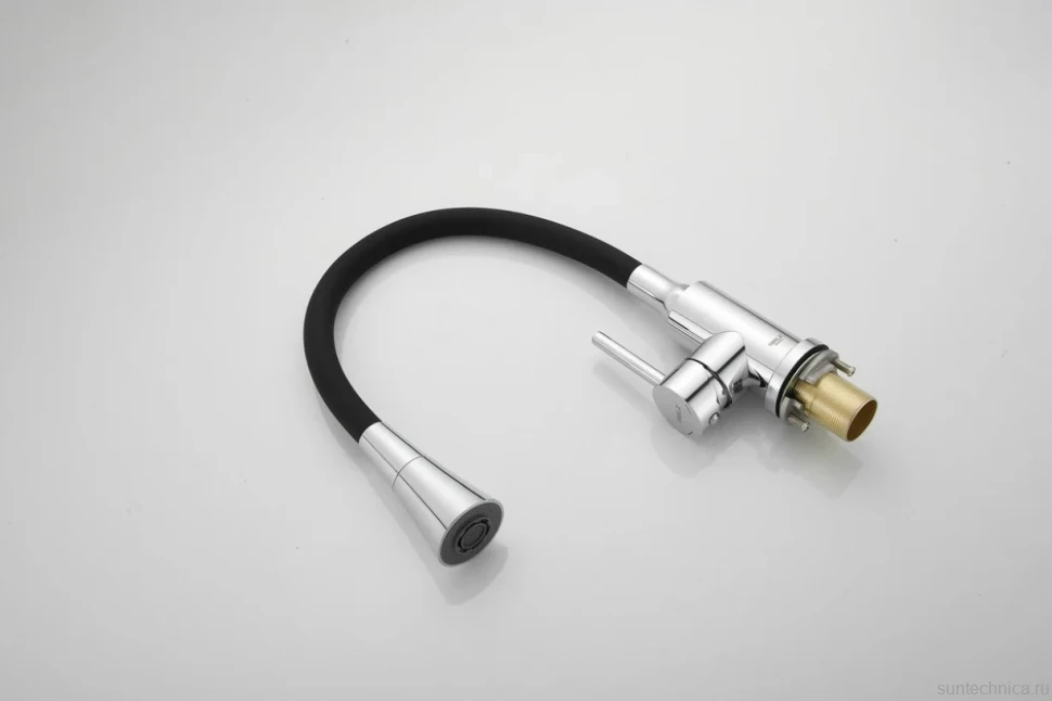 Смеситель для кухни BELZ B809 B74809 с гибким изливом, хром