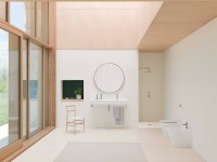 Унитаз приставной напольный GSI Kube X 941011 безободковая, с микролифтом