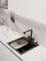 Мойка кухонная Emar Quartz EMQ-1420.Q Морион