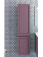 Шкаф-пенал для ванной Caprigo Wales Смальти 40 R лиловый