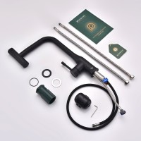 Смеситель для кухни с мультифункциональным изливом Splenka S206.49.06, черный