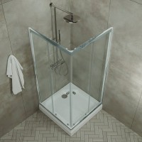 Душевой уголок Triton Вента 90x90, стекло прозрачное