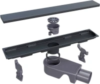 Душевой трап (лоток) RGW Shower Drain SDR-22B 40 см, черный