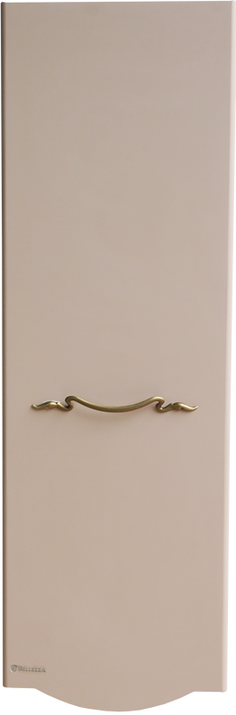 Шкаф пенал для ванной Bellezza Сесилия 40 R, капучино