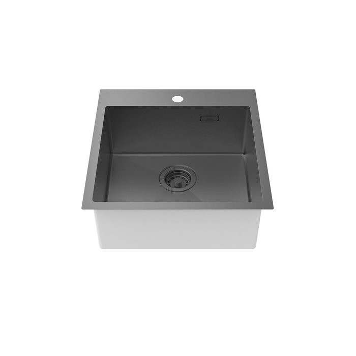 Мойка кухонная IDDIS Haze HAZ49GMi77 графит