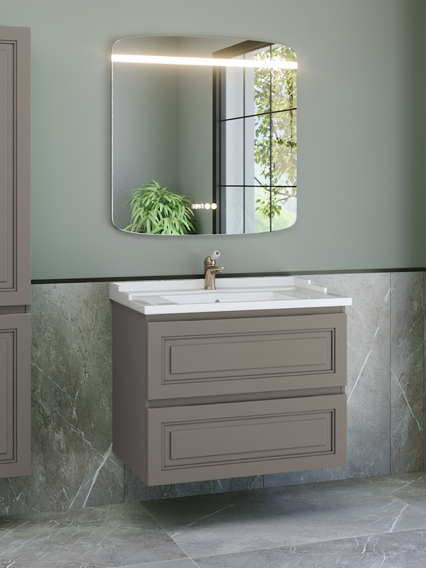 Мебель для ванной комнаты Caprigo Wales 80 айрон