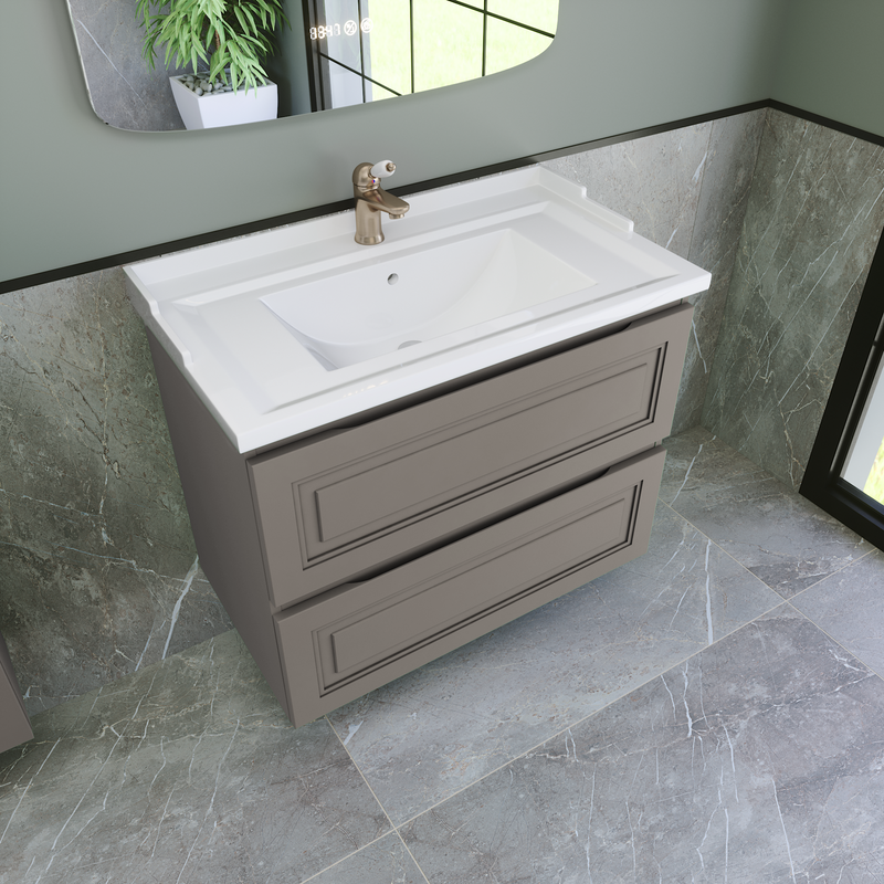 Мебель для ванной комнаты Caprigo Wales 80 айрон