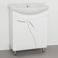 Тумба под раковину Style Line Амелия 65 белая