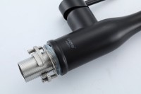 Смеситель для кухни Gappo G4098-16 с гибким изливом, черный