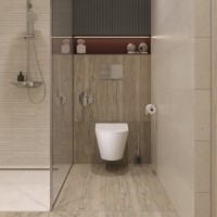 Унитаз подвесной STWORKI Вестфолл S08401WH безободковый, с микролифтом, глянцевый белый, смыв торнадо