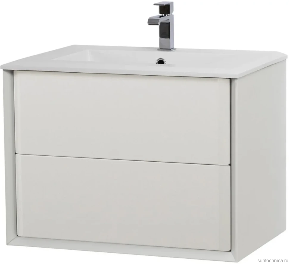 Тумба с раковиной Cezares Bellagio 70 bianco opaco