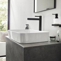 Смеситель для раковины Hansgrohe Finoris 260 76070670 матовый черный