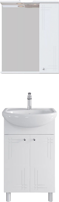 Мебель для ванной комнаты SanStar Июнь 50 раковина Элегия