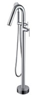 Напольный смеситель для ванны с душем Boheme Eterna 179-CR С ВНУТРЕННЕЙ ЧАСТЬЮ, chrome