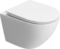 Унитаз подвесной BelBagno Uno BB5177CH-TOR/SC безободковый Унитаз подвесной BelBagno Uno BB5177CH-TOR/SC безободковый