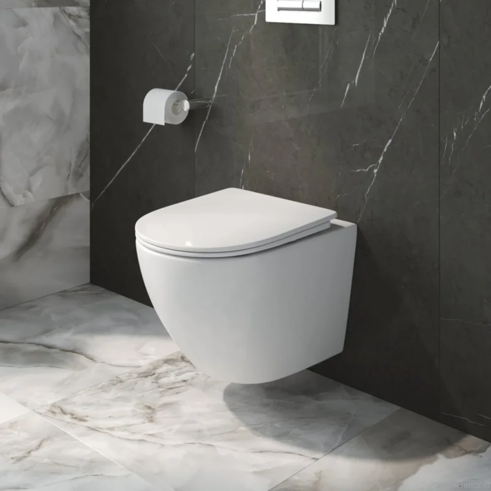 Унитаз подвесной BelBagno Uno BB5177CH-TOR/SC безободковый