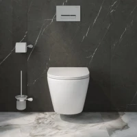 Унитаз подвесной BelBagno Uno BB5177CH-TOR/SC безободковый Унитаз подвесной BelBagno Uno BB5177CH-TOR/SC безободковый