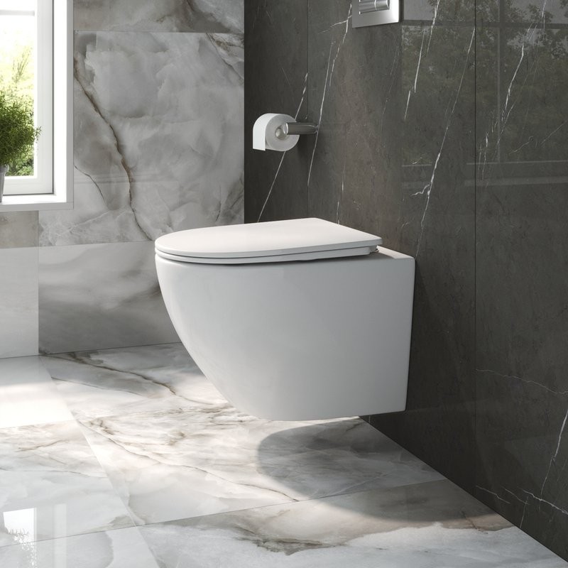Унитаз подвесной BelBagno Uno BB5177CH-TOR/SC безободковый