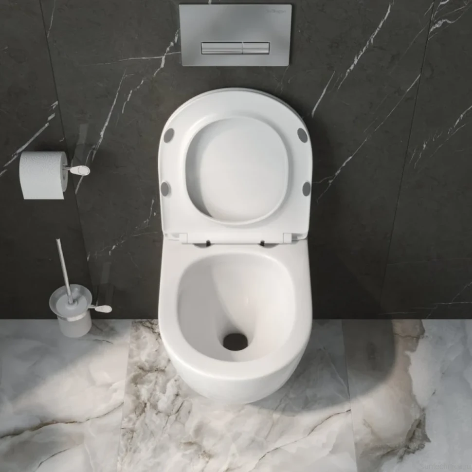 Унитаз подвесной BelBagno Uno BB5177CH-TOR/SC безободковый