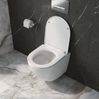 Унитаз подвесной BelBagno Uno BB5177CH-TOR/SC безободковый