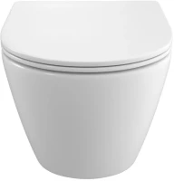 Унитаз подвесной BelBagno Uno BB5177CH-TOR/SC безободковый Унитаз подвесной BelBagno Uno BB5177CH-TOR/SC безободковый