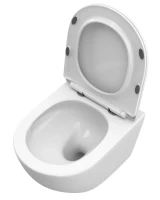 Унитаз подвесной BelBagno Uno BB5177CH-TOR/SC безободковый Унитаз подвесной BelBagno Uno BB5177CH-TOR/SC безободковый