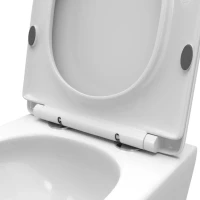 Унитаз подвесной BelBagno Uno BB5177CH-TOR/SC безободковый Унитаз подвесной BelBagno Uno BB5177CH-TOR/SC безободковый