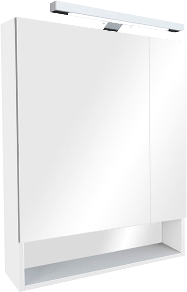 Зеркало-шкаф Roca Gap 70 белое матовое, с подсветкой