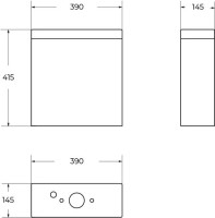 Унитаз-компакт напольный BelBagno Sfera-r BB2141CPR/SC безободковый, крышка с микролифтом, бачок BB2141T