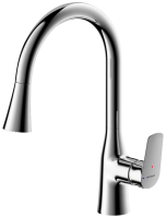 Смеситель для кухни Bravat Rhein F7460564CP-ENG хром