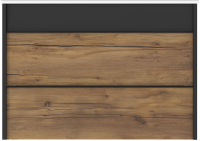 Тумба с раковиной STWORKI Гриндстед 80 дуб таксония, антрацит матовый