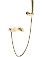 Смеситель для ванны с душем Boheme Stick 123-GG.2 gold touch gold