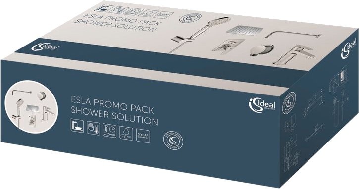 Комплект для ванной Ideal Standard Esla BD002XC С ВНУТРЕННЕЙ ЧАСТЬЮ