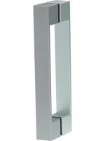 Душевая дверь в нишу Vegas Glass GPS Novo 80 07 01 L профиль матовый хром, стекло прозрачное