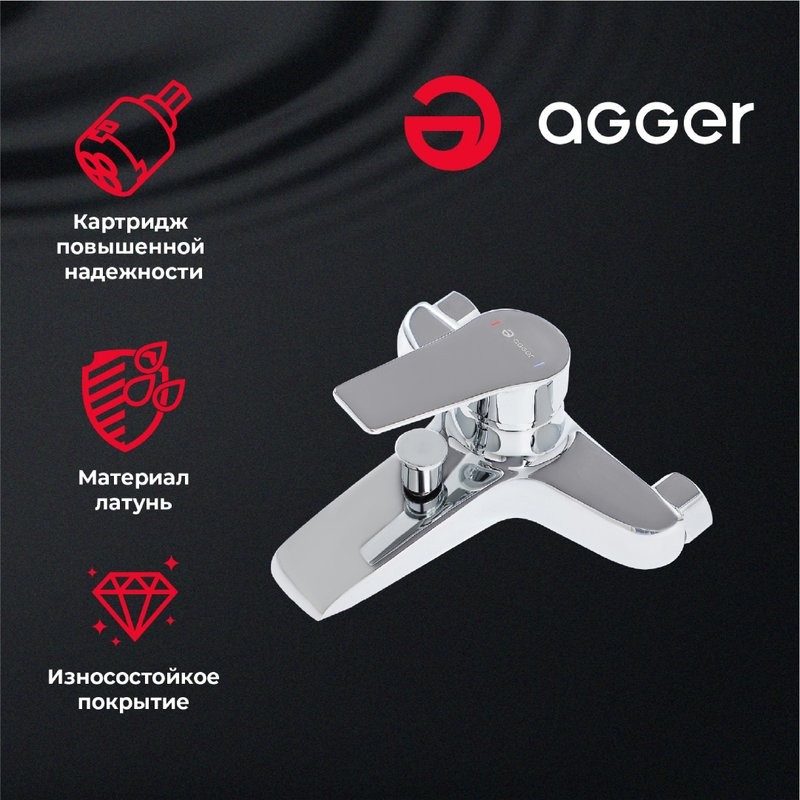 Душевой комплект Agger Right Right A2994000