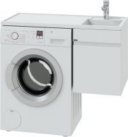 Мебель для ванной комнаты СаНта Марс 38, R 1 ящик, подвесная, для стиральной машины