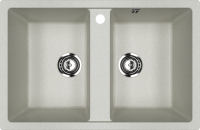 Мойка кухонная Ulgran U-608 -310 серая