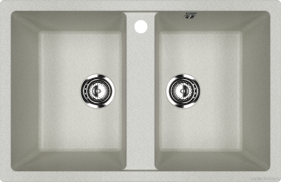 Мойка кухонная Ulgran U-608 -310 серая
