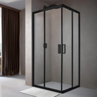 Душевой уголок Terminus Соренто 05 5ES90х90B 90х90, черный
