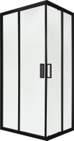 Душевой уголок Terminus Соренто 05 5ES90х90B 90х90, черный