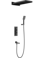 Душевой комплект Timo Petruma SX-5079/03SM с термостатом, черный