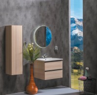 Тумба с раковиной Armadi Art Capolda 65 light wood