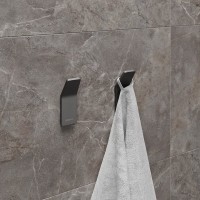 Крючок Lemark Smooth line 9716003 графит, 2 шт