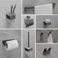 Крючок Lemark Smooth line 9716003 графит, 2 шт
