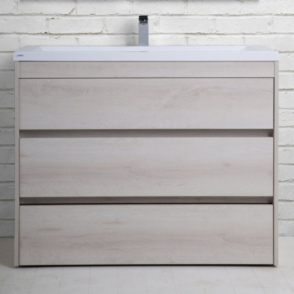 Тумба под раковину Art&Max Family 100, напольная, Pino Bianco