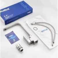 Смеситель для кухни Haiba HB803 сталь