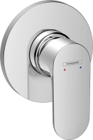 Встраиваемый смеситель для душа и ванны Hansgrohe Rebris S 72648000 С ВНУТРЕННЕЙ ЧАСТЬЮ, хром