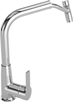 Комплект Мойка Zorg Inox R 4444 + Смеситель MEGA Life MG-TK09 хром
