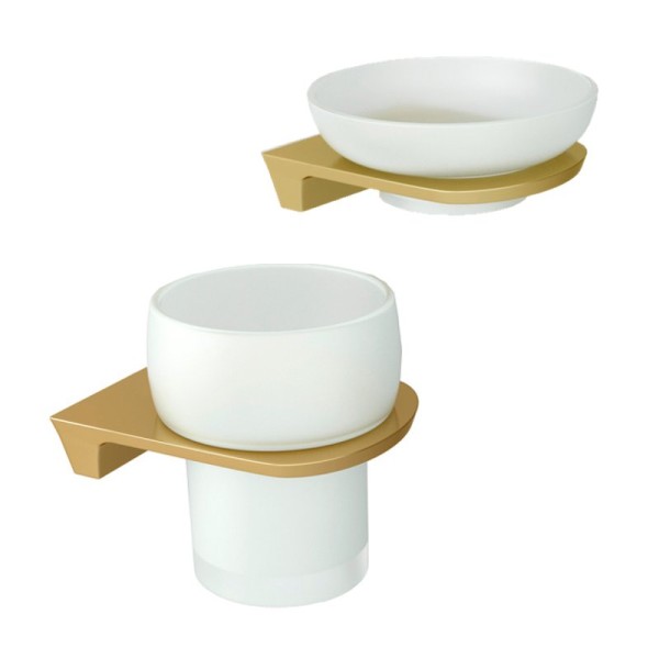 Набор Стакан Wasserkraft Aisch K-5928 + Мыльница K-5929